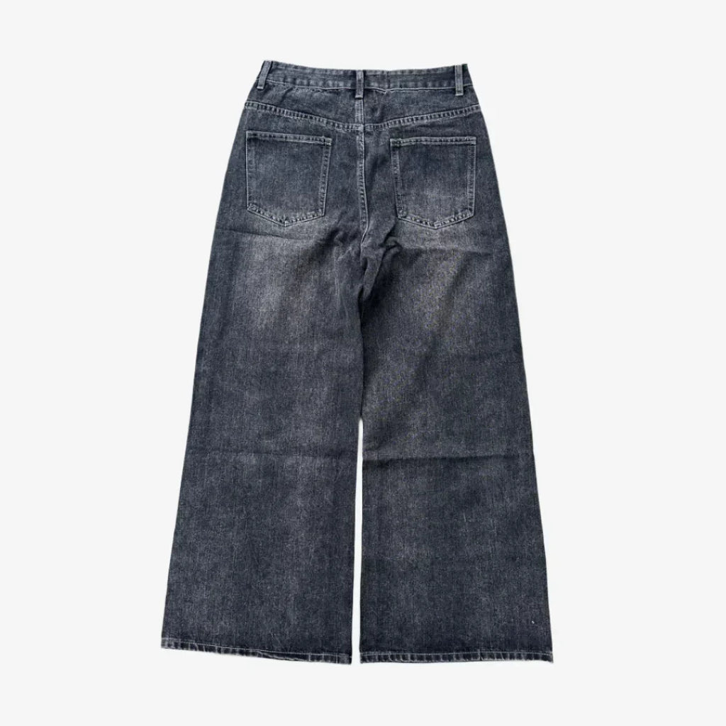 Black Washed Jeans side